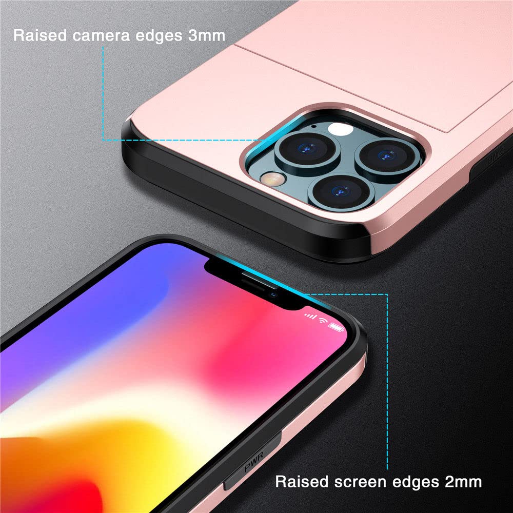 Girly iPhone Slider Case: Raised camera edges