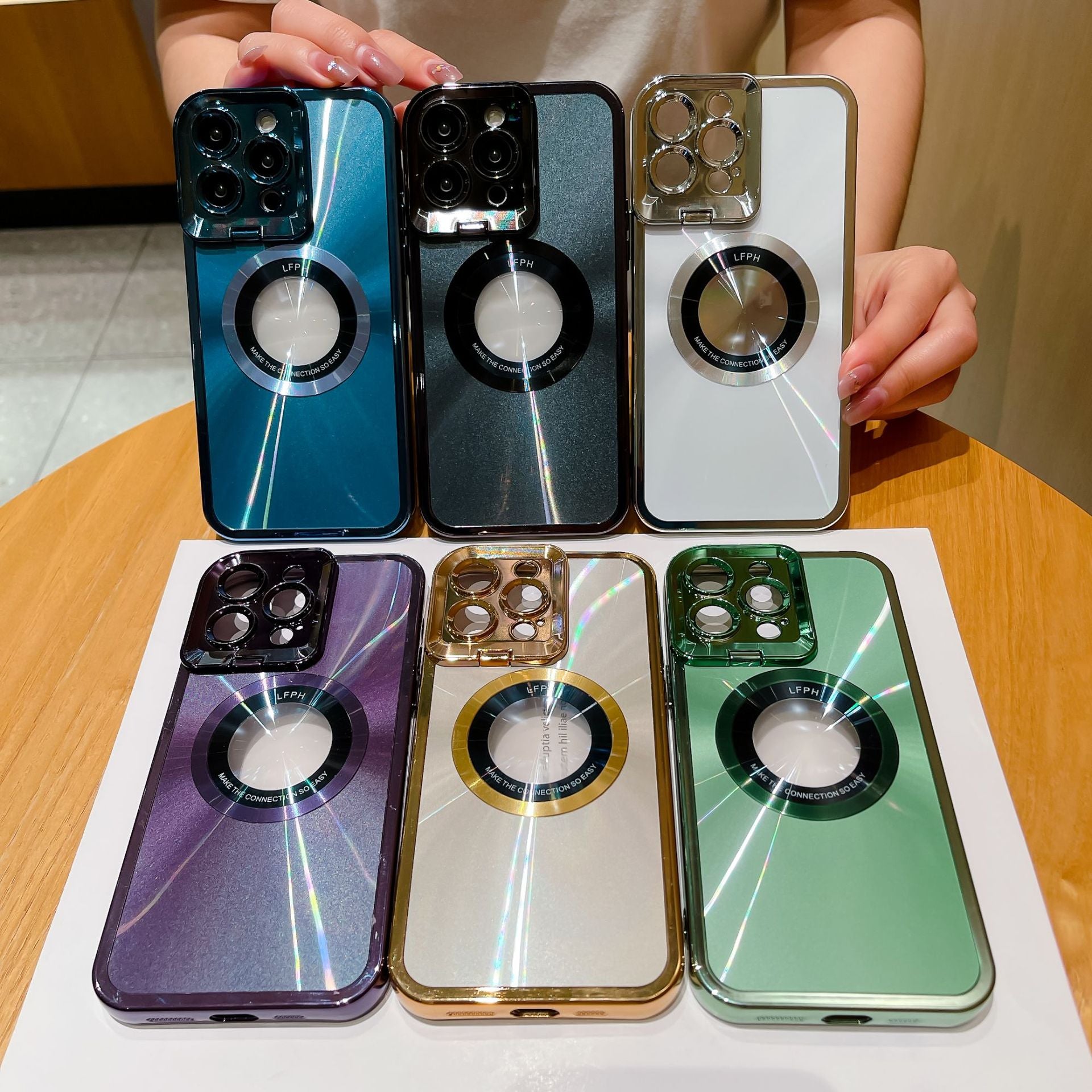 Woman Luxury MagSafe iPhone Case: All colors