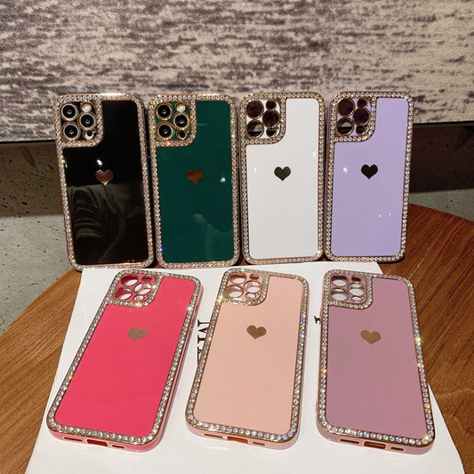 Woman Luxury Crystal iPhone Case: All colors